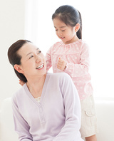 おばあさんと御嬢さん